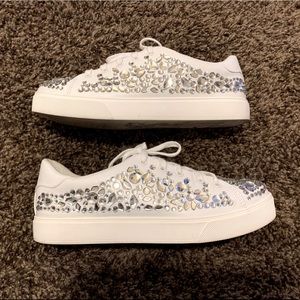 Rhinestone sneakers